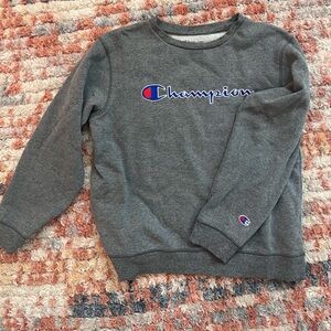 CHAMPION grey hoodie